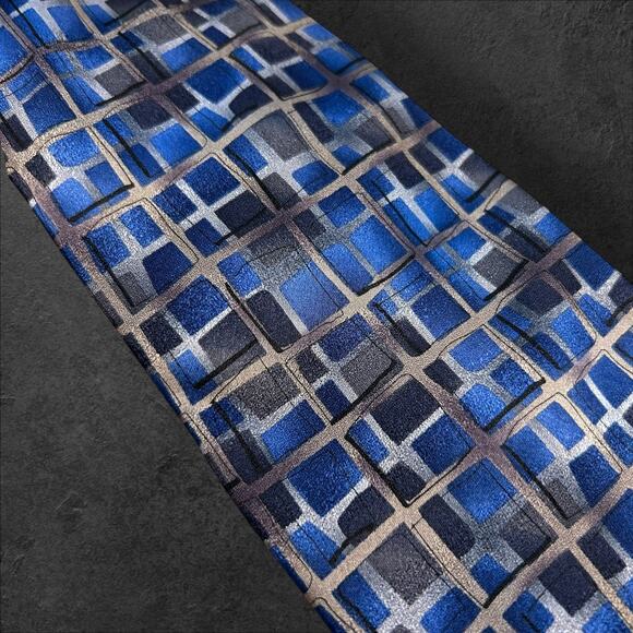 Vintage Jerry Garcia Men's Surprise Package Collection #35 Abstract Silk Tie - Picture 2 of 3